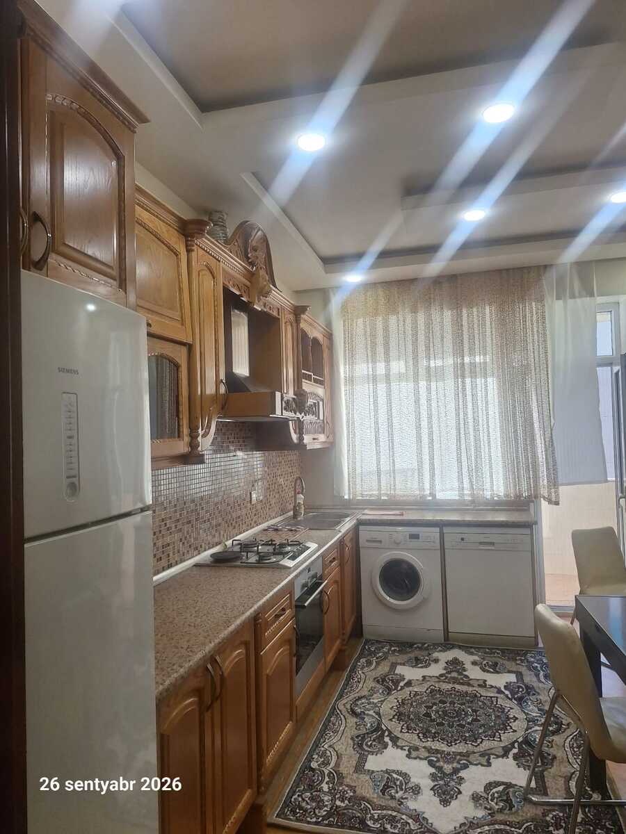 İcarəyə verilir 2 otaqlı yeni tikili 75 m² — Mənzil, Bakı (5)