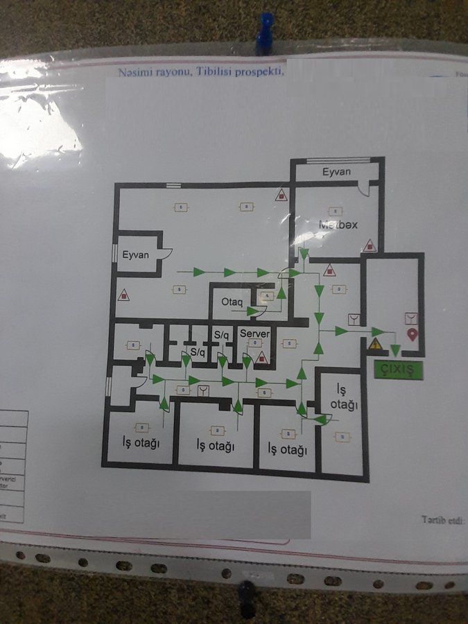 Ofis icarəyə verilir, 300 m², Tbilisi pr., Bakı — Ofis, Bakı (8)