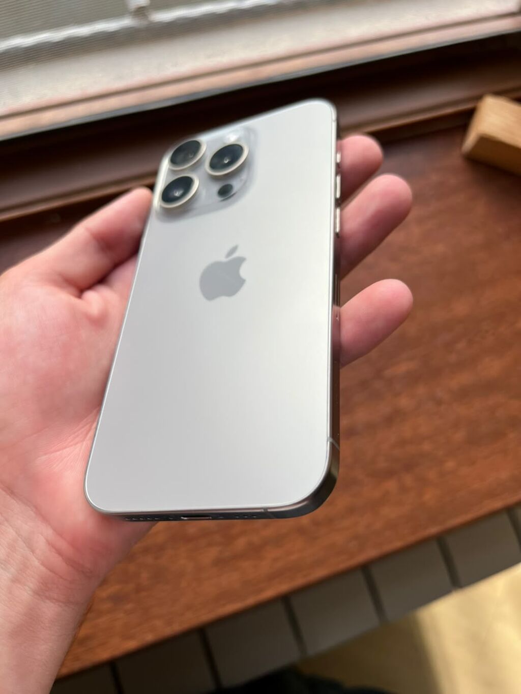 IPhone 15 Pro, Natural Titanium, Face ID — Apple iPhone, Digah (7)