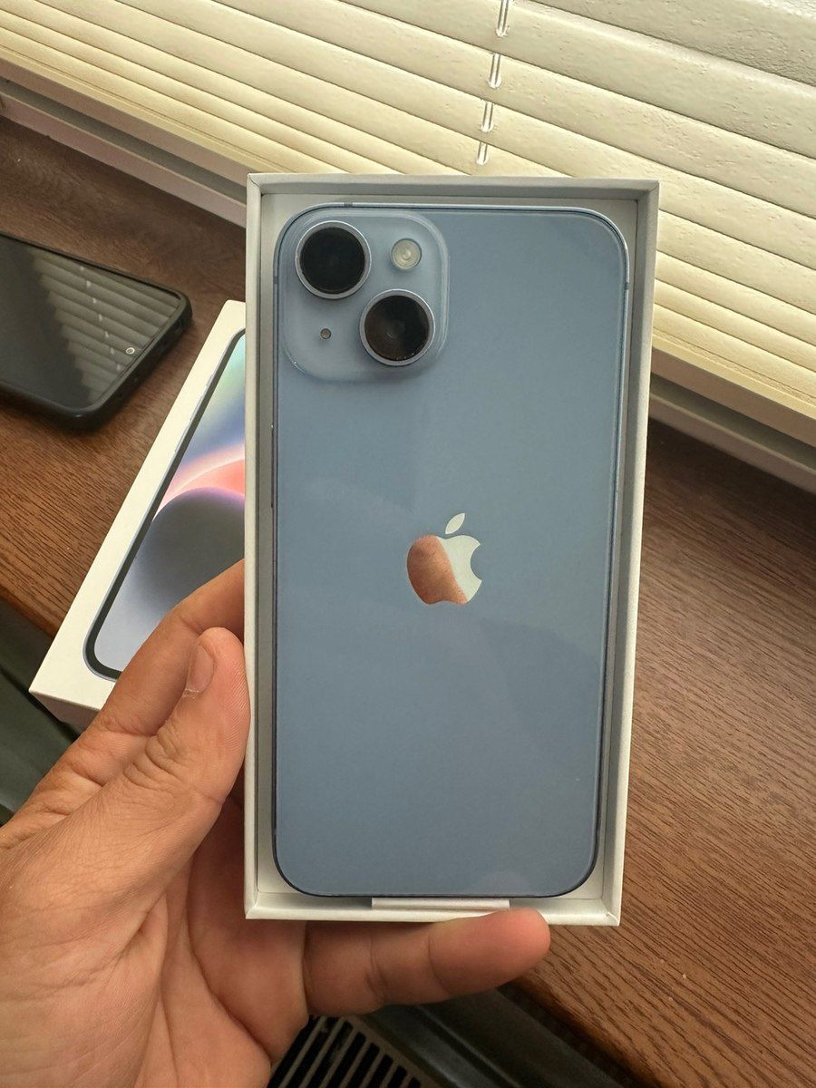 Apple iPhone 14 Blue 128GB/6GB — Smartfonlar, Bakı (2)