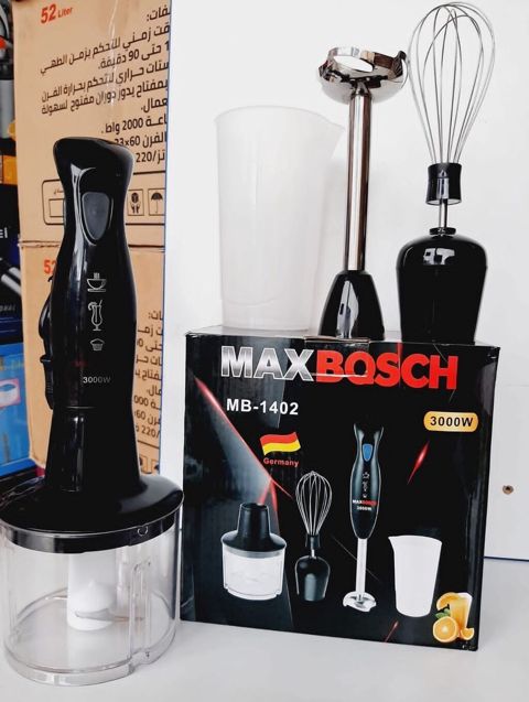 Max bosh firmasına mexsus nabor blender desti. 3000 w gücündedir .hem — 49 ₼ · Bakı · Blenderlər, xırdalayanlar və mikserlər Max bosh firmasına mexsus nabor blender desti. 3000 w gücündedir .hem — Bakı