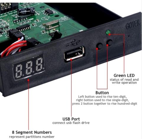 USB to Floppy emulyator — Bakı