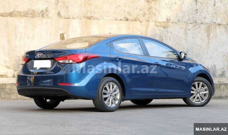 Hyundai Elantra 2015 il — Minik avtomobili icarəsi, Bakı (2)
