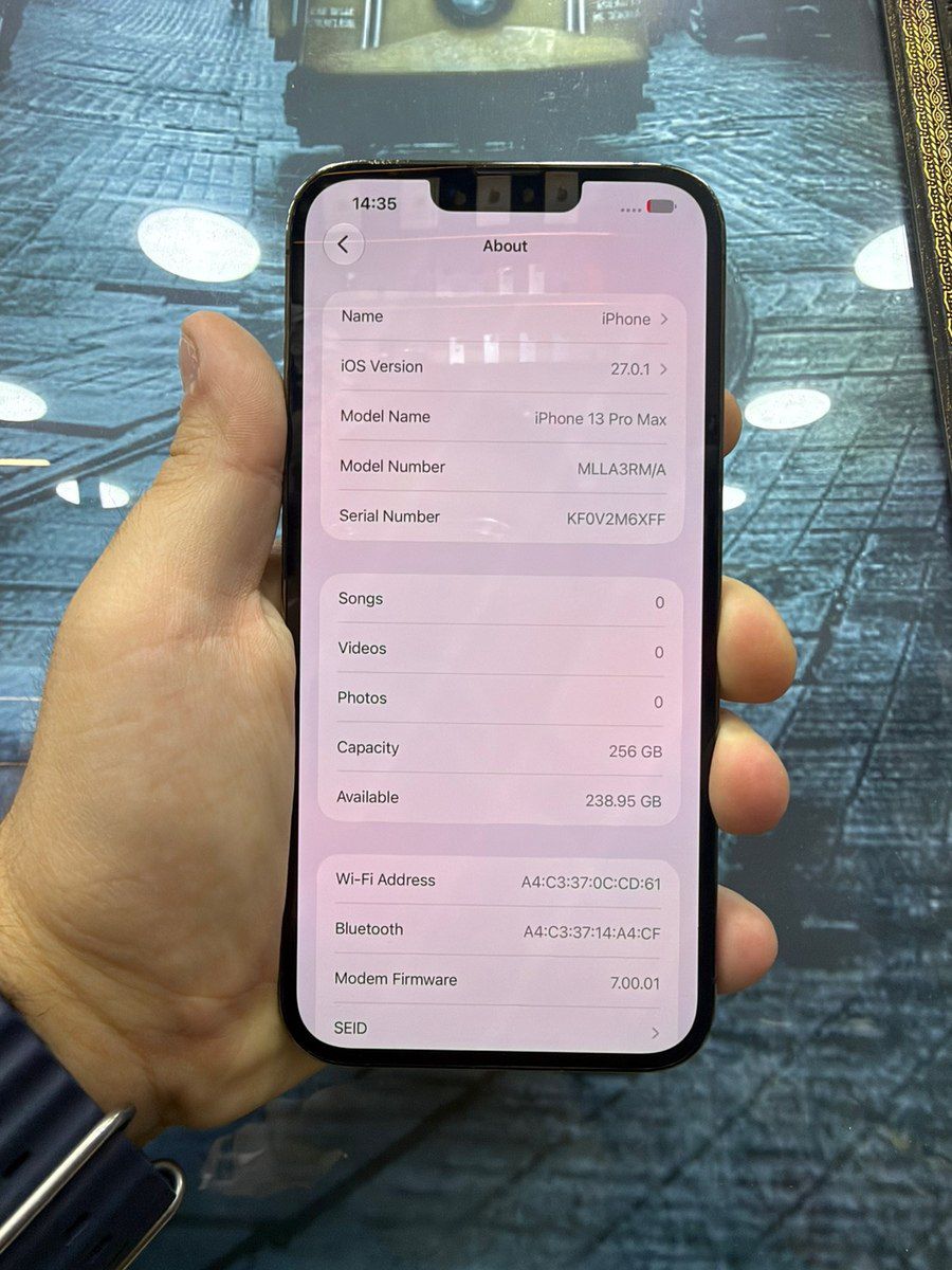 Apple iPhone 13 Pro Max Graphite 256GB/6GB — Smartfonlar, Bakı (3)
