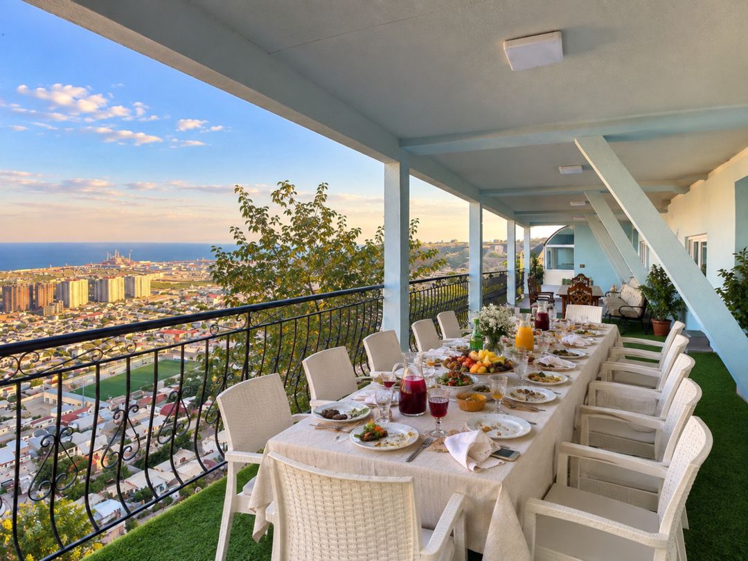İcarəyə verilir 5 otaqlı həyət evi/bağ evi 350 m² — Ev, villa, Bakı (8)