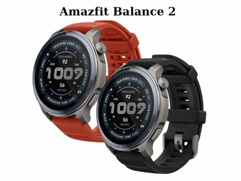 Xiaomi Amazfit Balance 2 Black — Bakı