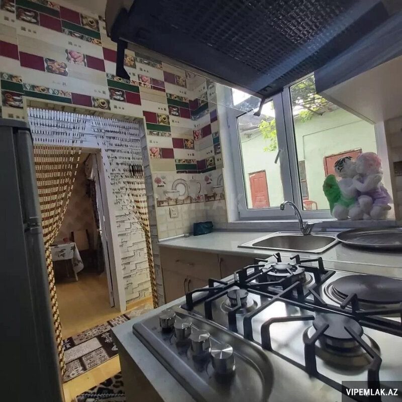 Sabunçu rayonunda 2 otaqlı Həyət evi Kirayə verilir, 60 m² — Ev, villa, Bakı (3)