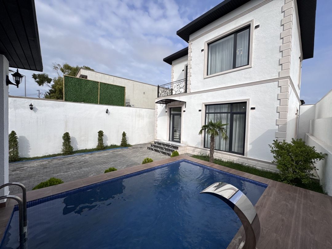 Satılır 3 otaqlı həyət evi/bağ evi 140 m² — Ev, villa, Bakı (2)