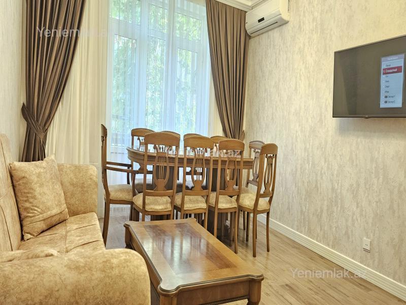 Günlük 3 otaqlı Bina evi menzil (Köhnə tikili), 92 m², Səbail rayonu — Mənzil, Bakı (4)
