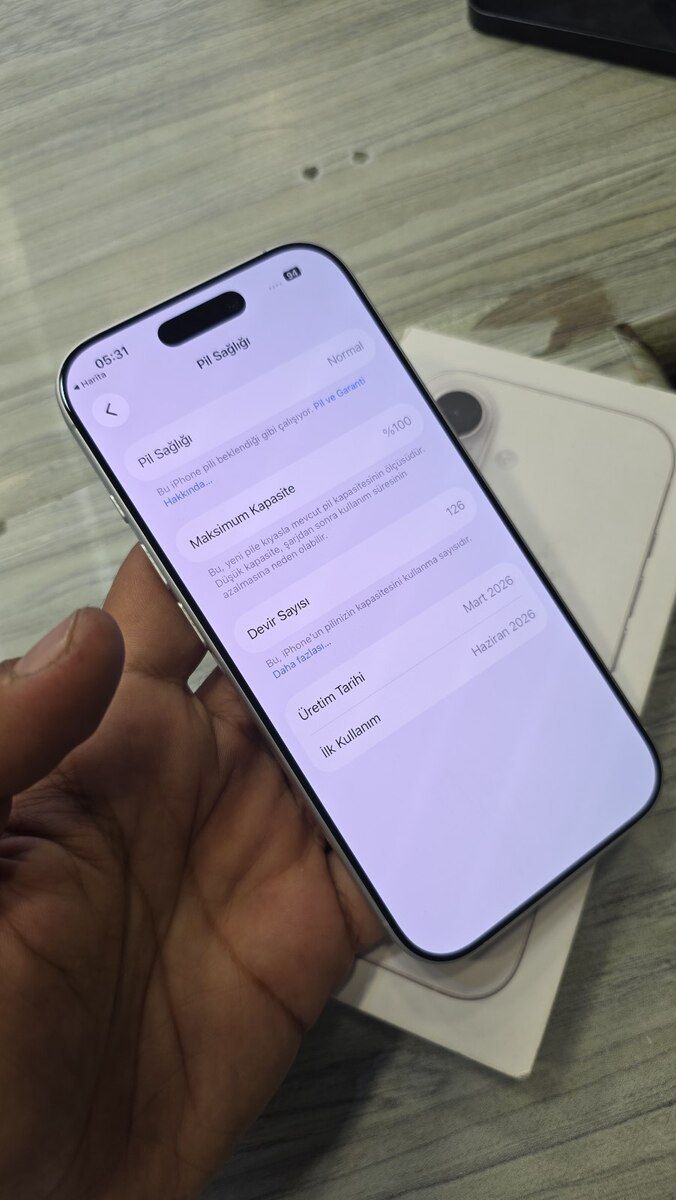 Apple iPhone 17 White 256GB/8GB — Smartfonlar, Bakı (2)