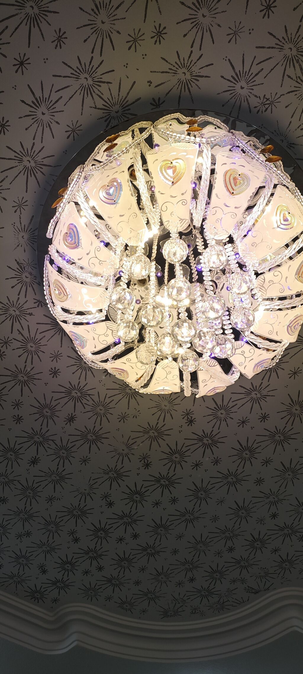 Led Çılçıraq, 4 və daha çox lampa, Xrustal — Tavan is?qlar? v? cilc?raqlar, Bakı (4)