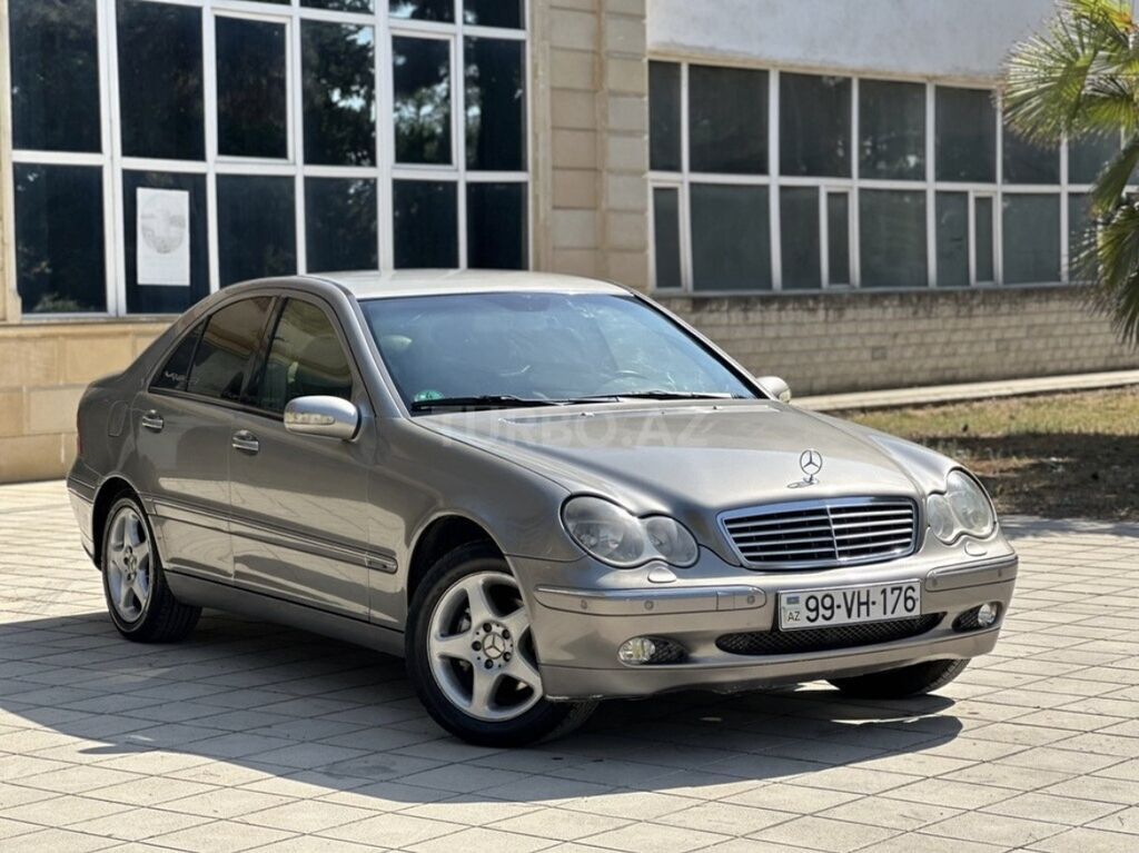 Mercedes-Benz C-Class: 1.8 l 2003 il Sedan 99-VH-176 — Avtomobillər, Salyan (2)