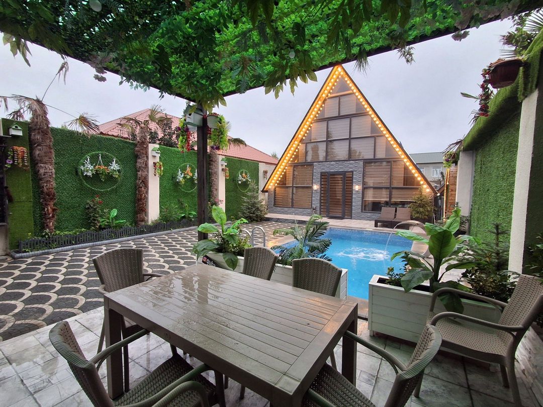 Villa kirayə verilir, Qəçrəş kəndi — Ev, villa, Quba (2)