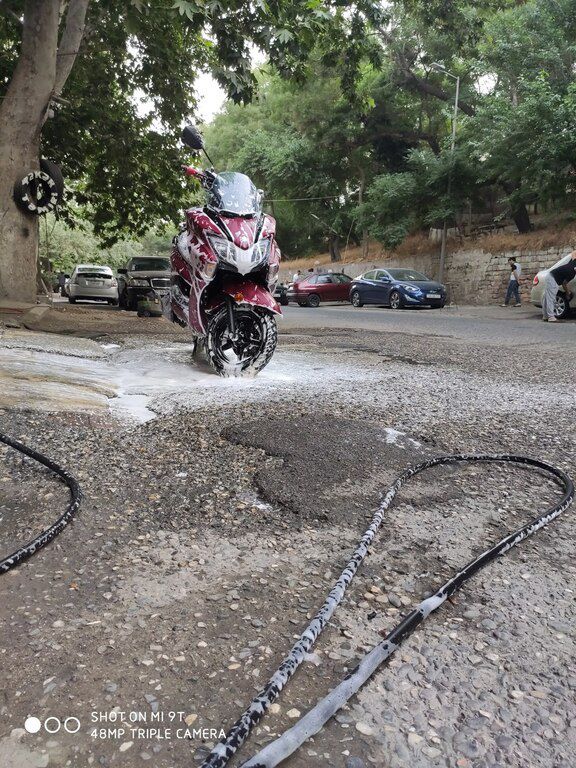 Suzuki Burgman, 125 sm3, 2020 il, 93 500 km — Mopedlər və skuterlər, Bakı (7)