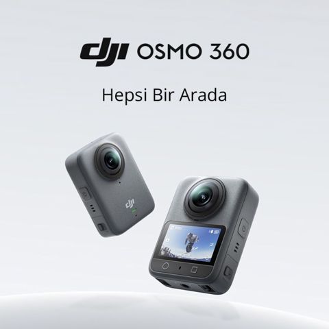 DJI Osmo 360 8K 360° Ekşn Kamera 120MP 128GB Wi‑Fi 6 DJI Osmo 360 — Bakı