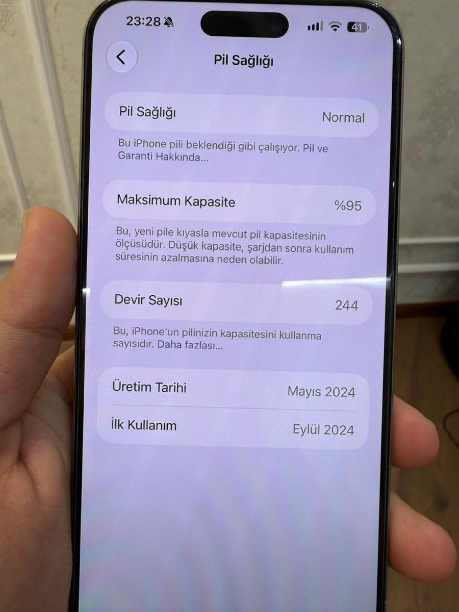 Apple iPhone 15 Pro Max Natural Titanium 256GB/8GB — Smartfonlar, Bakı (6)