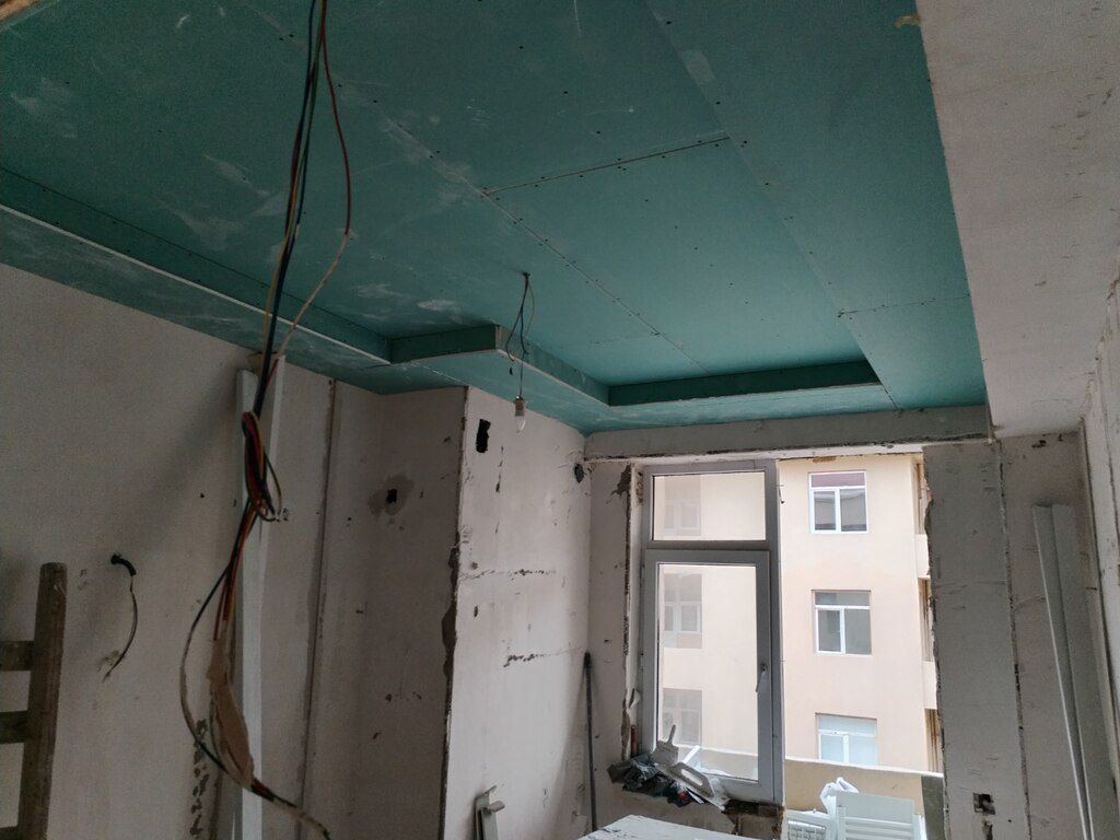 Alçıpan işləri — Təmir və inşaat, Bakı (2)