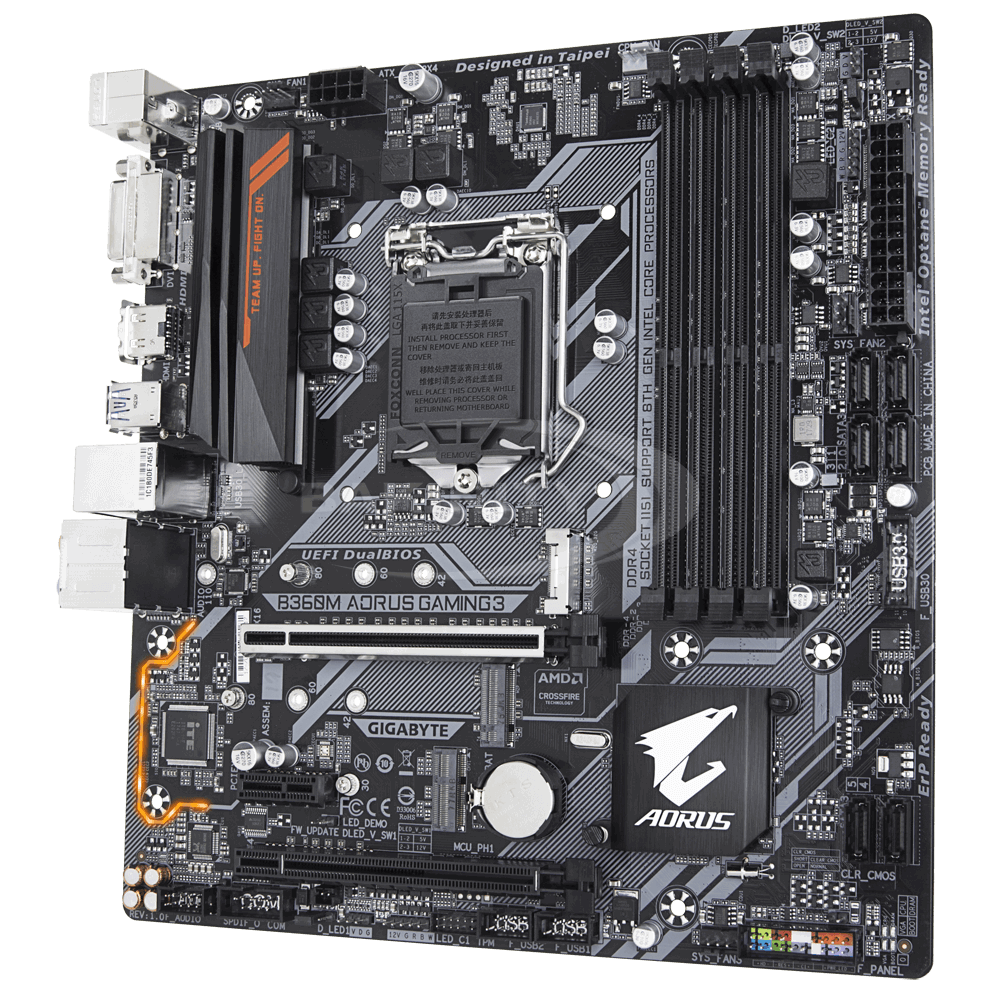 Ana plata Gigabyte B360M Aorus Gaming 3 — Ana platalar, Bakı (3)