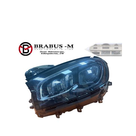 Mercedes W167 GLS multibeam farası — Bakı