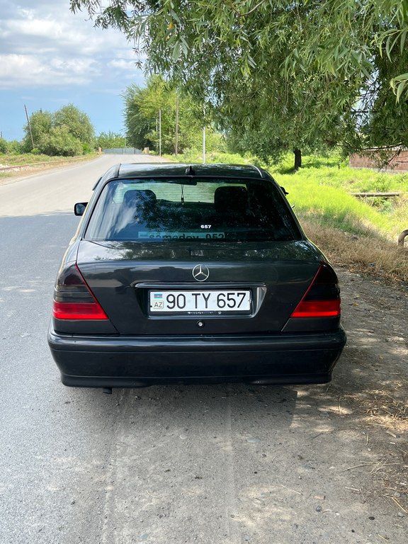 Mercedes C 180, 1.8 L, 1993 il, 506 430 km 90-TY-657 — Avtomobillər, Neftçala (4)