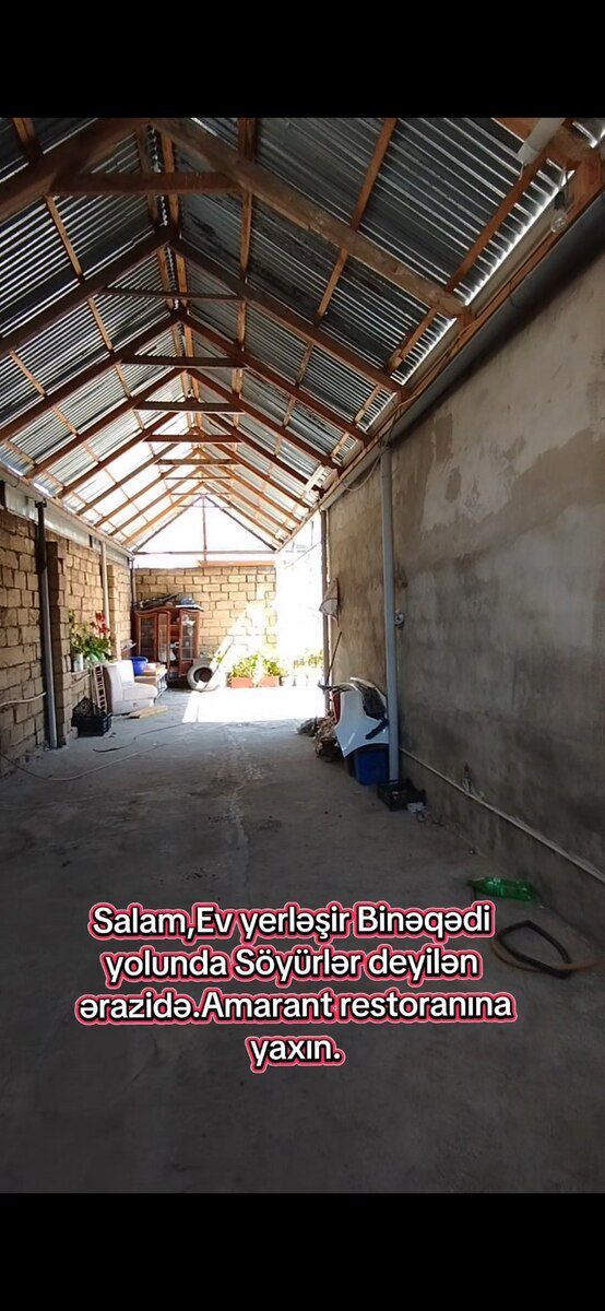 Həyət evi, Binəqədi yolu — Ev, villa, Bakı (5)