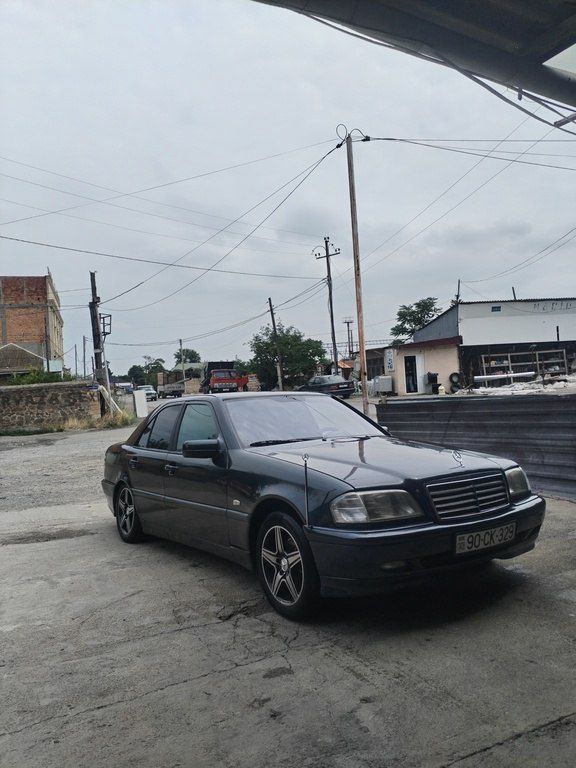 Mercedes C 180, 1.8 L, 1996 il, 415 000 km 90-CK-329 — Avtomobillər, Şəmkir (7)