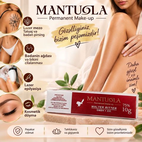 Mantugla – Permanent Make-up və gözəllik xidməti Təklif olunan — Saray