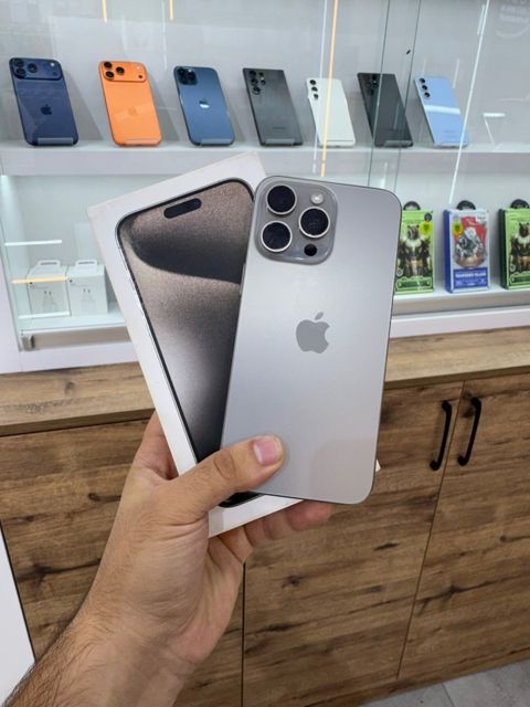 Apple iPhone 15 Pro Max Natural Titanium 256GB/8GB — Bakı