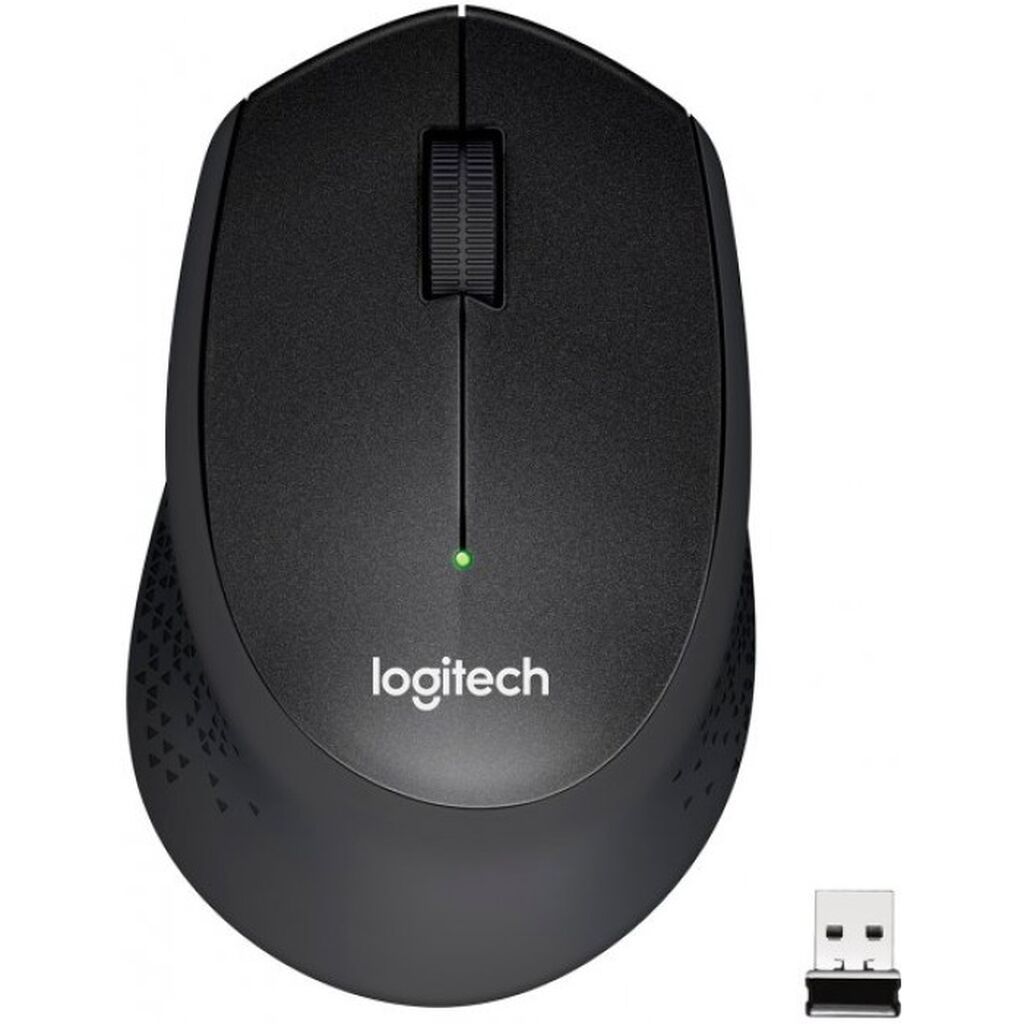 Logitech M330 Silent Plus 910-004909 Black – səssiz işləmə üçün — Klaviaturalar və siçanlar, Bakı (2)