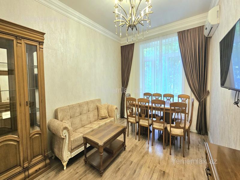 Günlük 3 otaqlı Bina evi menzil (Köhnə tikili), 92 m², Səbail rayonu — Mənzil, Bakı (3)