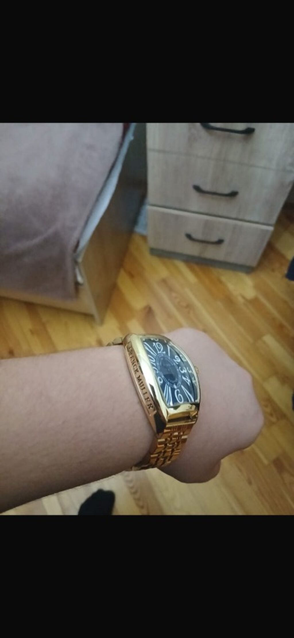 Franck muller qızılı rengi saat tam ideal a classdır deməy olar — Qol saatları, Sumqayıt (4)