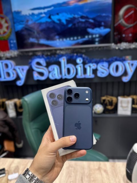 Apple iPhone 17 Pro Deep Blue 256GB/12GB — Bakı