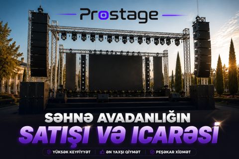 Səhnə avadanlığı icarəsi — Bakı