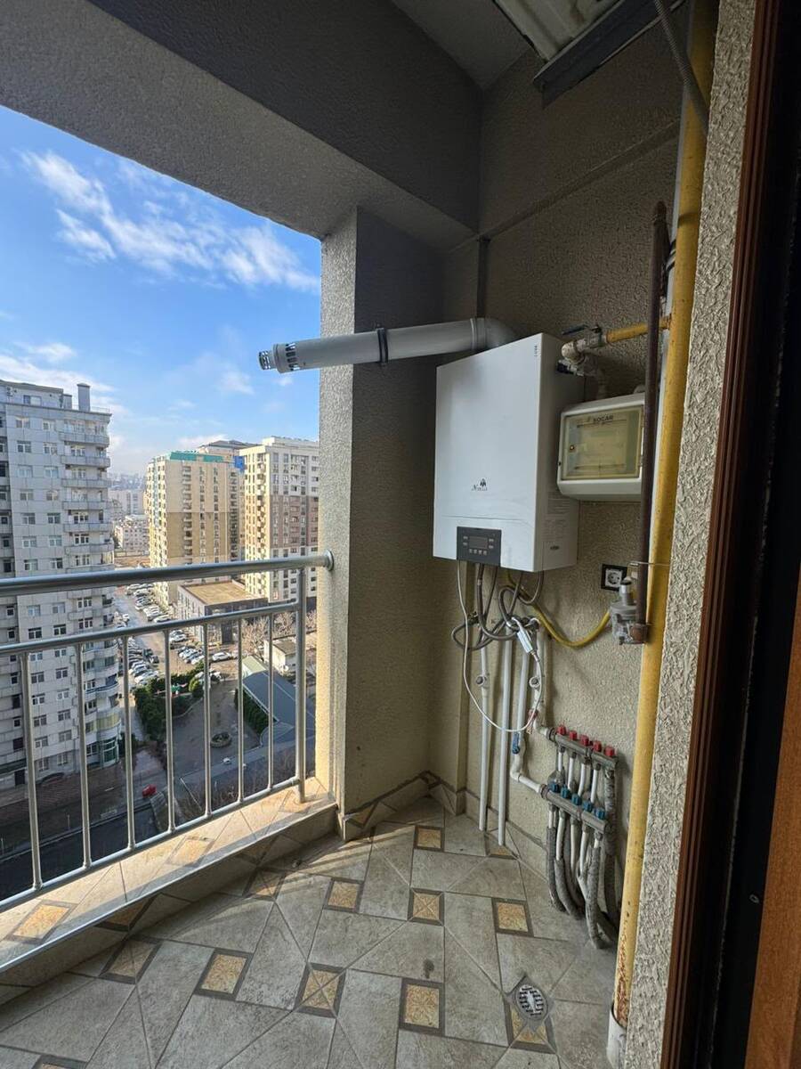 İcarəyə verilir 2 otaqlı yeni tikili 80 m² — Mənzil, Bakı (9)