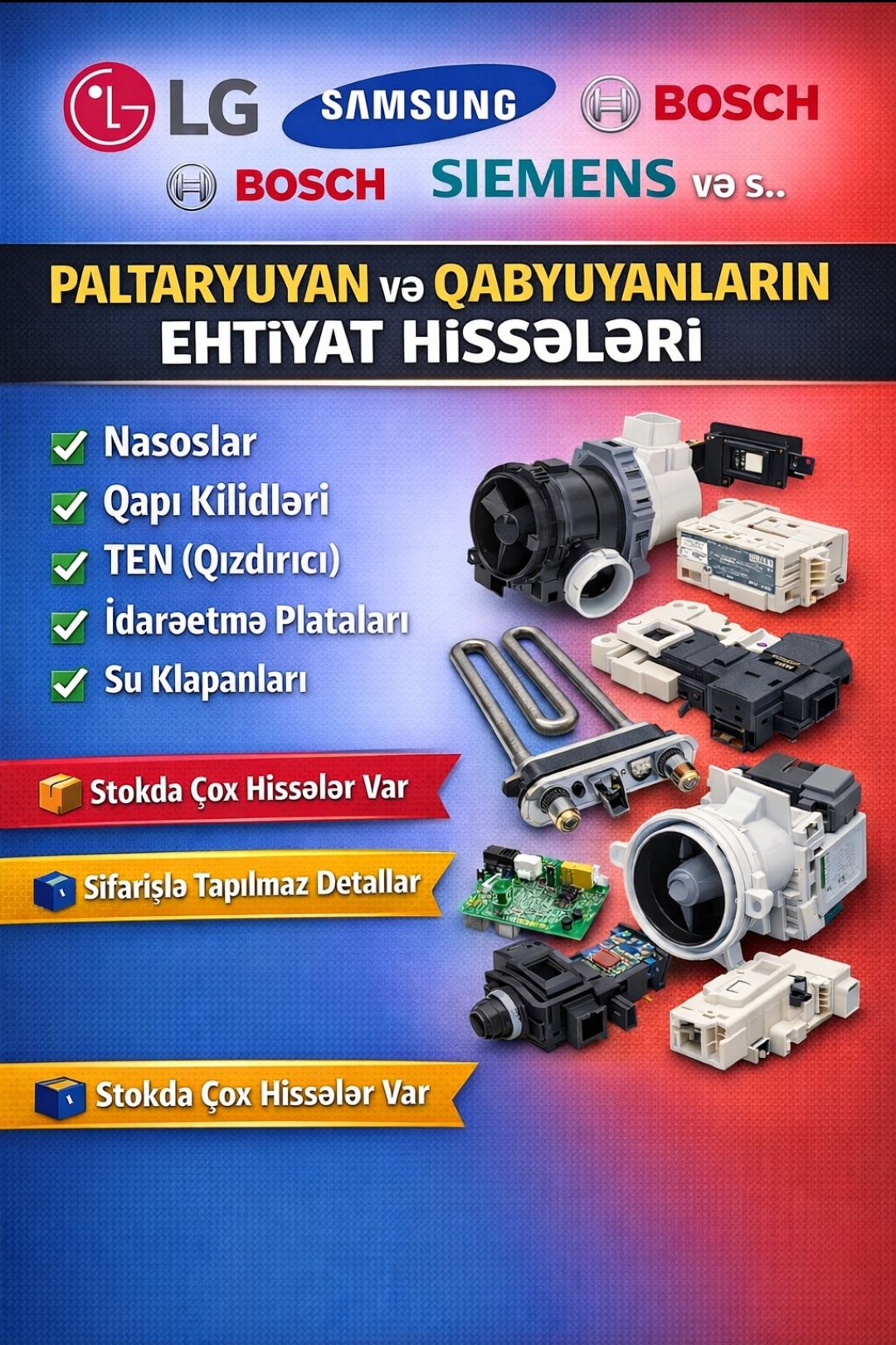 Paltaryuyan təmiri, Qabyuyan təmiri — Elnur Isayev — Elektrik cihazlarının təmiri və quraşdırılması, Zaqatala (2)