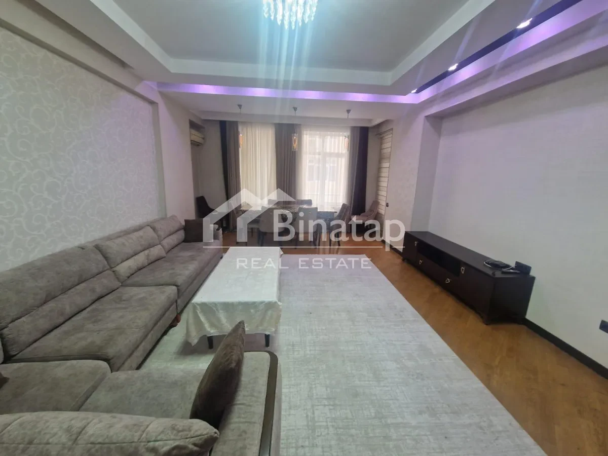 İcarəyə verilir 3 otaqlı yeni tikili 114 m², Qara Qarayev metrosu, Nizami rayonu — Mənzil, Bakı (5)