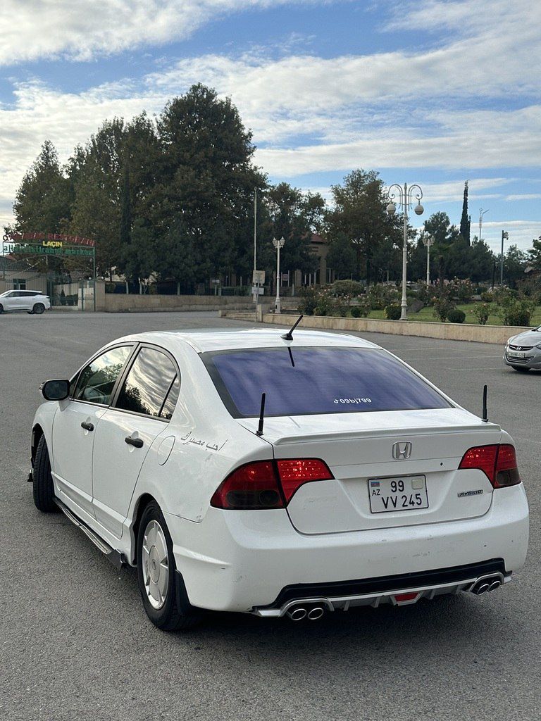 Honda Civic, 1.3 L, 0.9 kWh, 2006 il, 490 000 km 99-VV-245 — Avtomobillər, Bərdə (3)