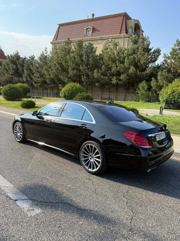 Mercedes S 550 e, 3.0 L, 8.7 kWh, 2017 il, 176 300 km 90-PP-301 — Avtomobillər, Bakı (5)