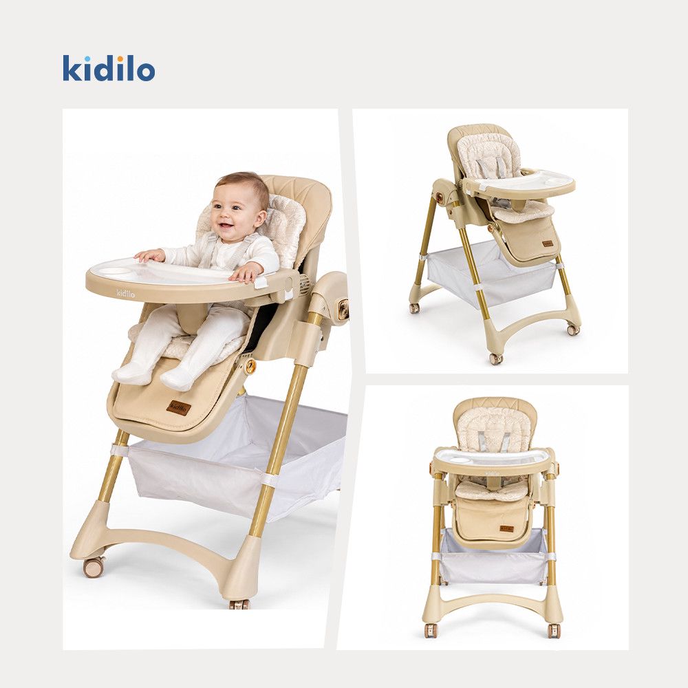 Uşaq yedizdirmə oturacağı Kidilo AB3-3, krem — Mallar, Bakı (2)