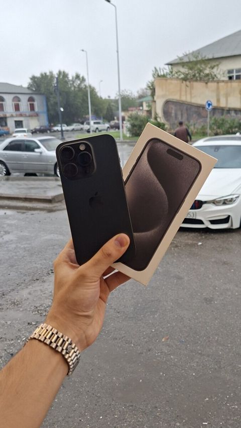 Apple iPhone 15 Pro Black Titanium 128GB/8GB — Kürdəmir