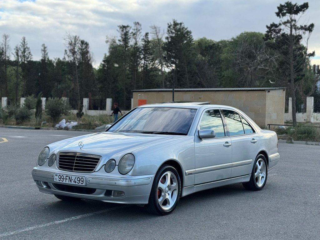 Mercedes E 240, 2.4 L, 2000 il, 320 000 km 99-FN-499 — Avtomobillər, Sumqayıt (4)