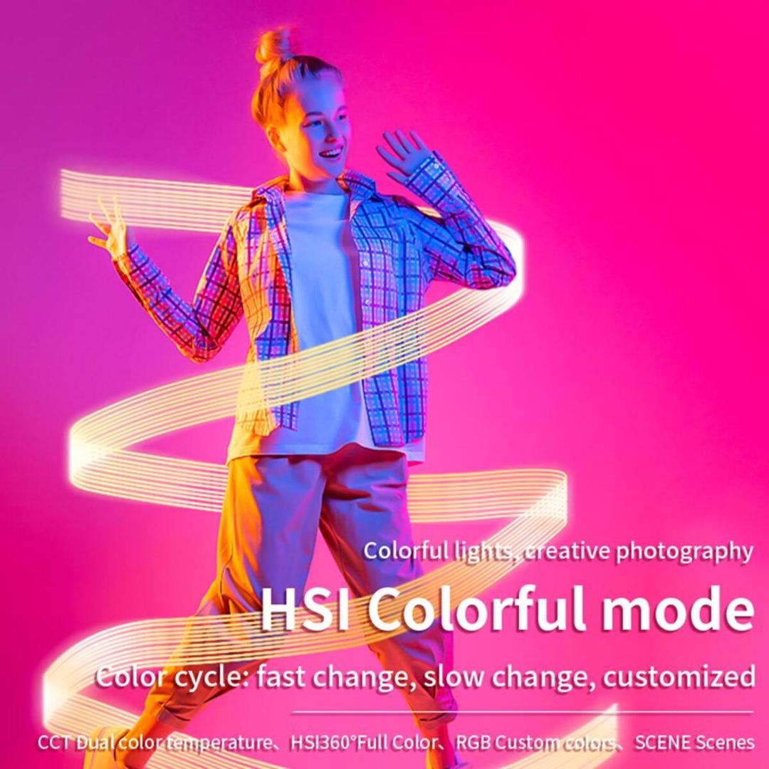“D02” RGB LED işıq 10W — Foto və video texnikası, Bakı (6)