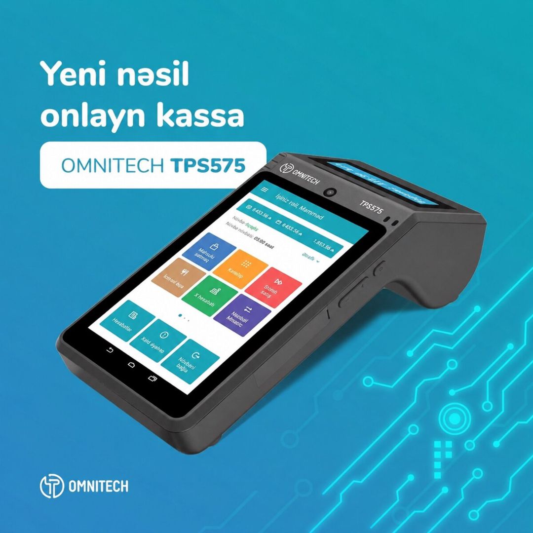 "Omnitech" kassa aparatları — Biznes və avadanlıq, Bakı