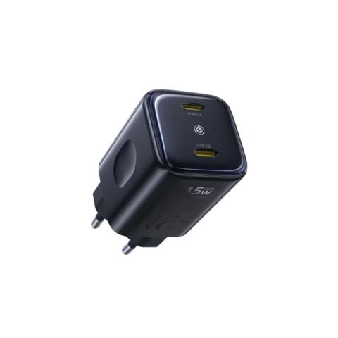 Baseus PicoGo AN13 E0121F00 45W 2x Usb-c Sürətli Şarj Adapteri — Bakı