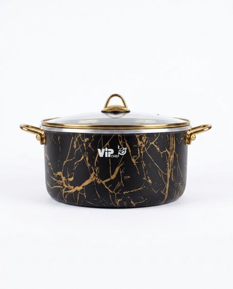 Qazan Vip Chef, 8000 ml, Qranit, 32 sm — Bakı