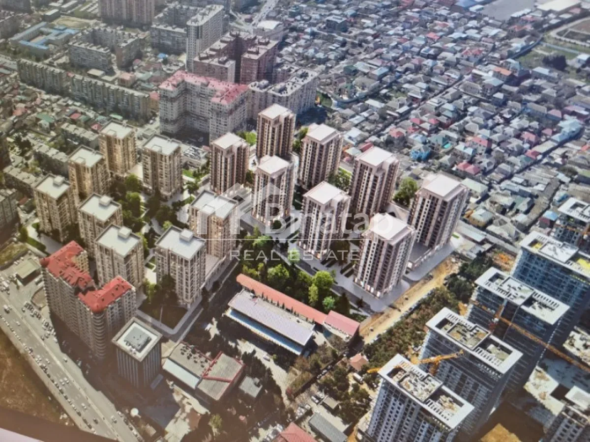 Satılır 3 otaqlı yeni tikili 95.8 m², İnşaatçılar metrosu, Yasamal rayonu — Mənzil, Bakı (4)