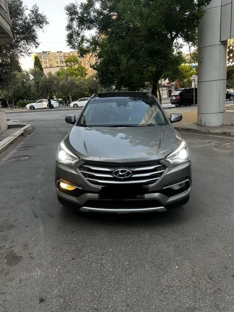Hyundai Santa Fe, 2.0 L, 2017 il, 160 934 km — Bakı