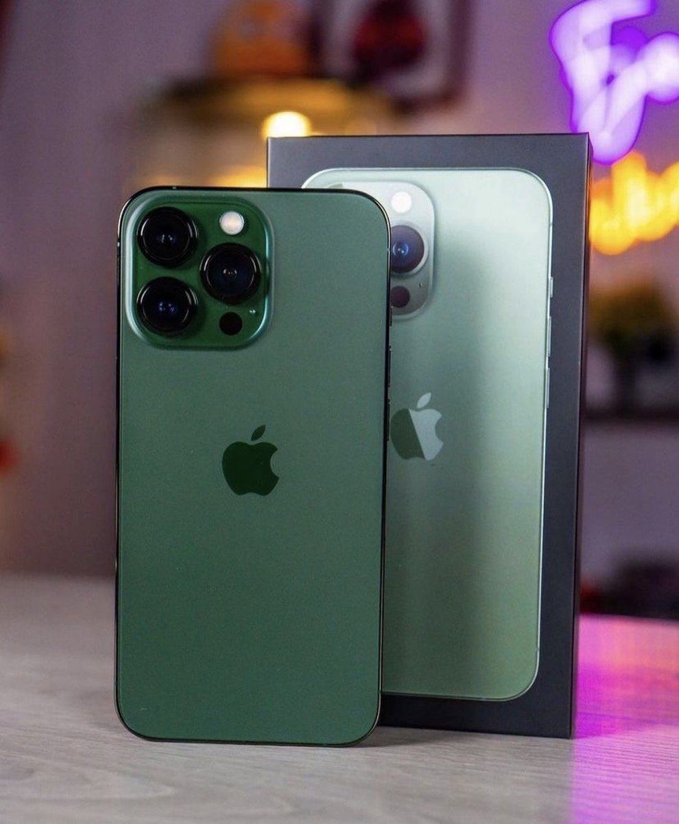 Apple iPhone 13 Pro Alpine Green 128GB/6GB — Smartfonlar, Bakı (2)