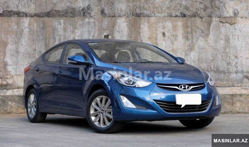 Hyundai Elantra 2015 il — Minik avtomobili icarəsi, Bakı (6)
