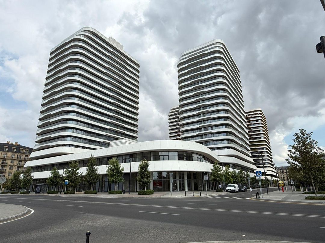 3 otaqlı mənzil, 187 m², Mərkəzi bulvar (Twin Towers) — Mənzil, Bakı